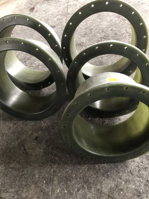 Résistant au feu GRP Manhole Sanitary Tank Manways Verre renforcé en plastique