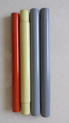 Tubes d'isolation en fibre de verre gris orange pour câbles électriques