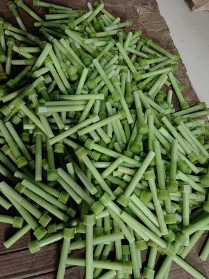 Boulons en plastique renforcés de fibres M6 de taille verte