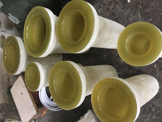 PN6-PN16 Flanche de tuyau en plastique GRP avec flange et broyage