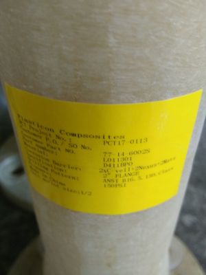 PN16 Flanche GRP à pression renforcée de fibres de verre