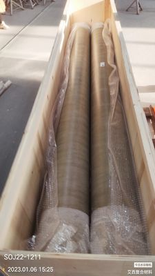 5.8M Tuyaux GRP DN1000 Taille Tuyaux en fibre de verre époxy revêtus de gel