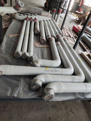 Pipe en plastique renforcée de fibres PN6-PN16 Pipe revêtue de fibre de verre