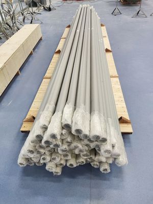 Pipe en plastique renforcée de fibres de verre de 1m à 12m Pipe renforcée de fibres de résine de vinyester