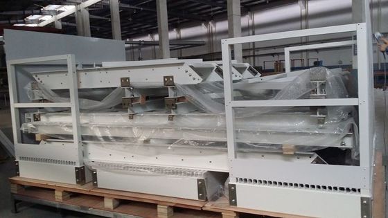 1.2m largeur FRP Profil FRP sections pultrées avec retard de flamme V-0