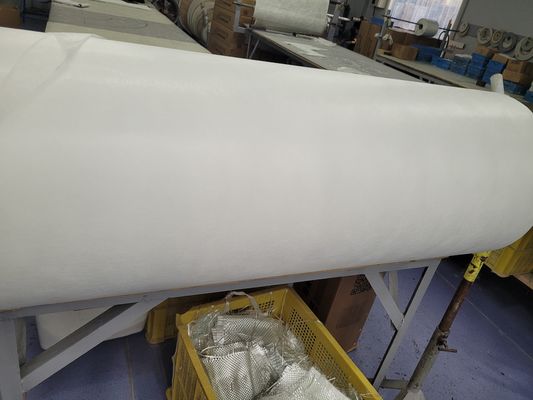 Protection de surface supérieure ECR Vitre Blanc Tissu unidirectionnel en fibre de verre